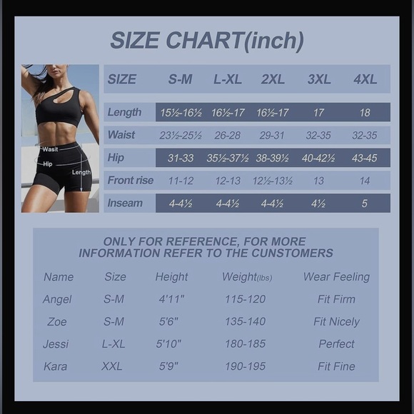 NWOT CAMPSNAIL Biker Shorts w/ Pockets  High Waisted Workout Spandex Yoga Shorts - Picture 5 of 10